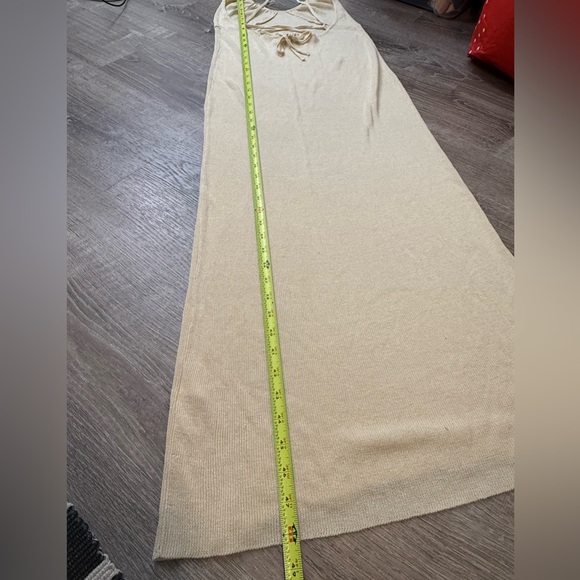 FREE PEOPLE Beach Honey Sweater Midi Dress Medium - Picture 6 of 13